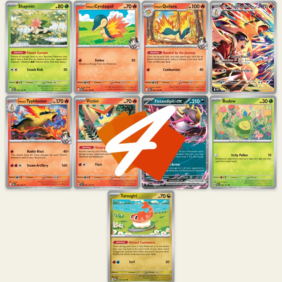 Ethan's Typhlosion is the BEST SINGLE-PRIZE DECK RIGHT NOW! - (Pokemon TCG Deck List + Matches)